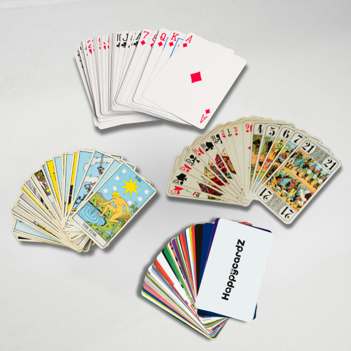 Configurateur de jeu de cartes avec boite avec/sans notice